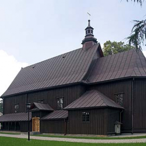 Tymanowa, drewniany kościół, małopolska